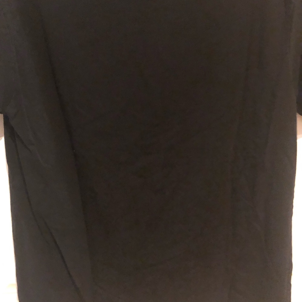 Armani Exchange men's Cotton T shirt Black Yellow Silver Logo size M Authentic - Picture 7 of 9